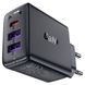 Мережевий зарядний пристрій ACEFAST A57 PD35W GaN (2*USB-A+USB-C) charger Black (6974316282730)
