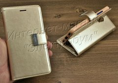 Шикарный кожаный чехол-книжка для Meizu M5c Mercury Goospery серия Rich Diary