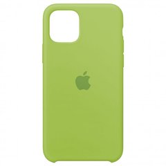 Silicone case for iPhone 11 Pro Max ( 1) green, Зелений
