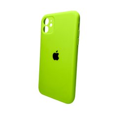 Чехол Silicone Full Case AA Camera Protect для Apple iPhone 11 кругл 24,Shiny Green