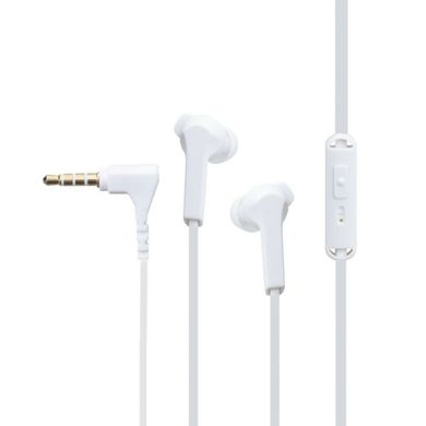 Навушники HOCO M72 Admire universal earphones with mic White (6931474719638)