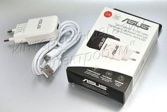Сетевое зарядное устройство Asus (2A) + кабель microUSB