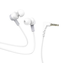 Наушники HOCO Oceanic universal earphones with mic M86 | white
