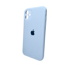 Чехол Silicone Full Case AA Camera Protect для Apple iPhone 11 кругл 27,Mist Blue