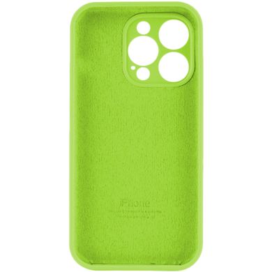 Чохол Silicone Full Case AA Camera Protect для Apple iPhone 14 Pro Max 24,Shiny Green