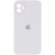 Чохол Silicone Full Case AA Camera Protect для Apple iPhone 12 8,White