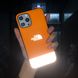 Светоотражающий чехол The North Face для iPhone 12 Оранжевый