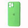 Silicone Case Full Camera for iPhone 11 Pro Max spearmint, Зелений