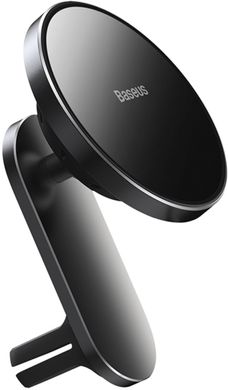 Тримач для мобiльного з БЗП Baseus Big Energy Car Mount Wireless Charger Black (WXJN-01)