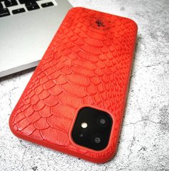 Красный кожаный чехол Santa Barbara Polo Knight для iPhone 11