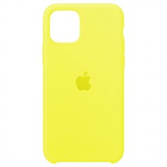 Silicone case for iPhone 11 Pro Max (37) new yellow, Жовтий