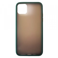 Накладка Gingle Matte Case iPhone 11 Pro Max pacific green/orange, Зелений