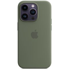 Чохол Silicone Full Case AAA MagSafe IC для iPhone 14 Pro Olive