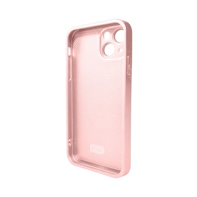 Чохол AG Glass Matt Frame Color Logo для Apple iPhone 12 Chanel Pink