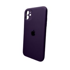 Чехол Silicone Full Case AA Camera Protect для Apple iPhone 11 Pro Max кругл 59,Berry Purple