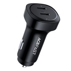 Автомобильное зарядное устройство ACEFAST B2 72W dual USB-C metal car charger (AFB2B)
