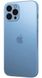 Чохол AG Glass Sapphire Frame MagSafe Logo для Apple iPhone 11 Sierra Blue