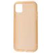 Силикон Baseus Safety Airbags Case for iPhone 11 Pro Max Transparent Gold, Золотий