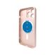 Чехол AG Glass Matt Frame Color MagSafe Logo для Apple iPhone 13 Pro Chanel Pink