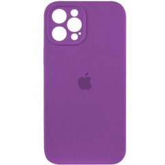 Чехол Silicone Full Case AA Camera Protect для Apple iPhone 12 Pro 19,Purple