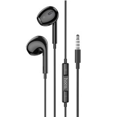 Наушники HOCO M1 Max crystal earphones with mic Black (6931474754660)