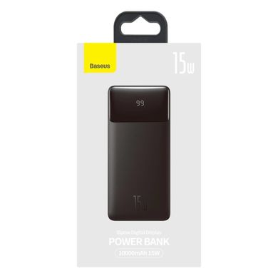 Внешний аккумулятор Baseus Bipow Digital Display Power Bank 10000mAh 15W Black (PPBD050001)