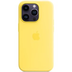 Чохол Silicone Full Case AAA MagSafe IC для iPhone 14 Pro Canary Yellow