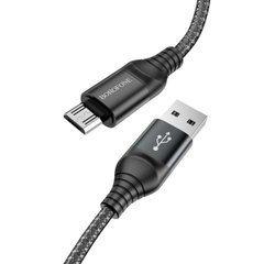 Кабель BOROFONE BX56 Delightful charging data cable for Micro Black (BX56MB)
