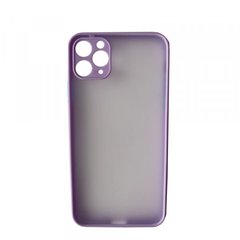 Накладка Gingle Matte Case iPhone 11 Pro Max lilac/blue, Фіолетовий