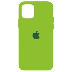 Silicone Case Full for iPhone 11 Pro Max (60) party green, Зелений