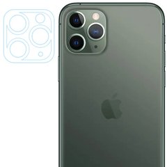 Гнучке захисне скло 0.18 mm на камеру і весь блог (тех. пак) для iPhone 11 Pro / 11 Pro Max