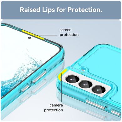 Чохол Cosmic Clear Color 2 mm для Samsung Galaxy S23 Transparent Blue