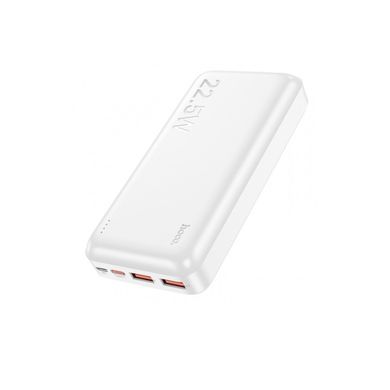 Внешний аккумулятор HOCO J101A Astute 22.5W fully compatible power bank 20000mAh White (6931474782502)
