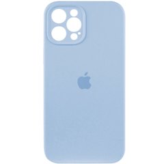 Чехол Silicone Full Case AA Camera Protect для Apple iPhone 12 Pro 27,Mist Blue