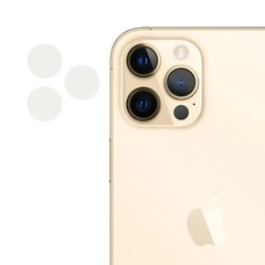 Гнучке захисне скло 0.18mm на камеру (тех.пак) для iPhone 12 Pro (6.1") (Прозорий)