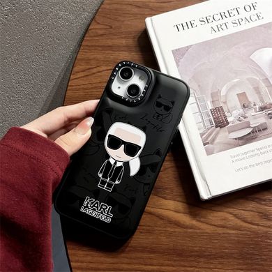 Чехол для iPhone 14 Plus Karl Lagerfeld с защитой камеры Черный