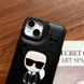 Чехол для iPhone 14 Plus Karl Lagerfeld с защитой камеры Черный