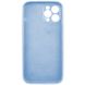Чохол Silicone Full Case AA Camera Protect для Apple iPhone 12 Pro 27,Mist Blue
