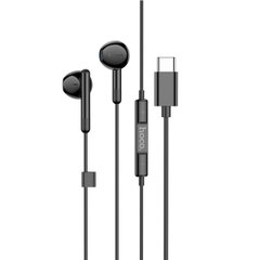 Наушники HOCO M93 Type-C Joy wire-controlled digital earphones with microphone Black (6931474778819)