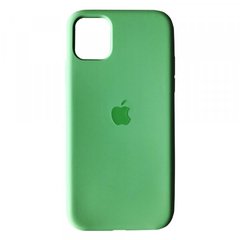 Silicone Case Full for iPhone 11 Pro Max (50) spearmint, Зелений