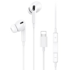Навушники Usams SJ453 EP-41 Lightning In-ear Earphone 1.2m White (SJ453HS01)