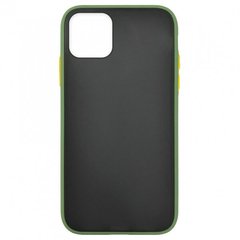 Накладка Gingle Matte Case iPhone 12 mini green/orange