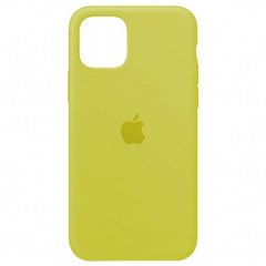 Silicone Case Full for iPhone 11 Pro Max (37) new yellow, Жовтий