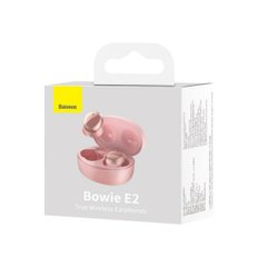Наушники Baseus True Wireless Earphones Bowie E2 Pink (NGTW090004)