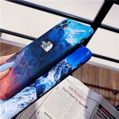 Синий чехол The North Face "Эверест" для iPhone XR