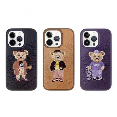 Чехол для iPhone 14 Plus Santa Barbara Polo Bear Crete Фиолетовый