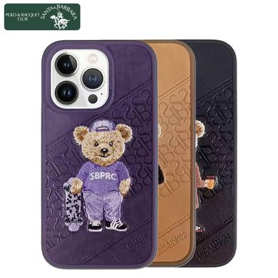 Чохол для iPhone 14 Plus Santa Barbara Polo Bear Crete Фіолетовий