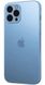 Чохол AG Glass Sapphire Frame MagSafe Logo для Apple iPhone 14 Pro Sierra Blue