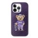 Чехол для iPhone 14 Plus Santa Barbara Polo Bear Crete Фиолетовый