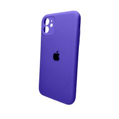 Чехол Silicone Full Case AA Camera Protect для Apple iPhone 11 кругл 22,Dark Purple
